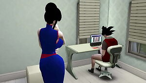 Dragon Ball Porn Epi 21 Milk Hermosa Esposa Castiga a su Hijo porque es un Pervertido que le Gusta Follarse a su Mama por el Culo todos los Dias Hentai