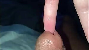 The first time her pinky fit